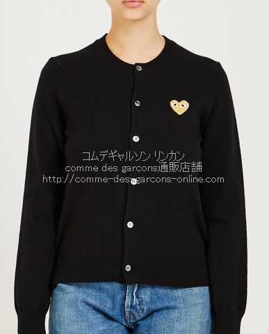 タグ無し新品未使用品ですプレイコムデギャルソンPLAY COMME des GARCONSカーディガン