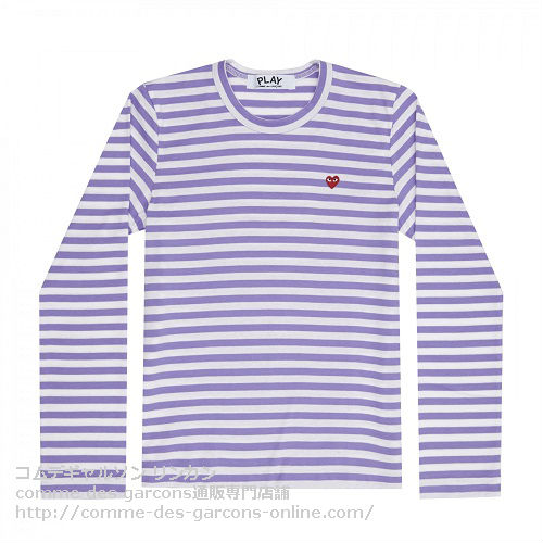 コムデギャルソン 2014年 ガンリュー ボーダー柄 長袖 Tシャツ S COMME des GARCONS ロンT フリース メンズ   【230316】