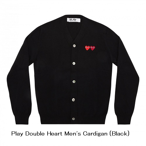 ♦♢COMMEdesGA【新入荷】COMME des GARCONS Play Wハート カーディガン