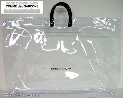 COMME des GARCONS コムデギャルソン PVCバッグビニールCDG横×縦73cm×43cm