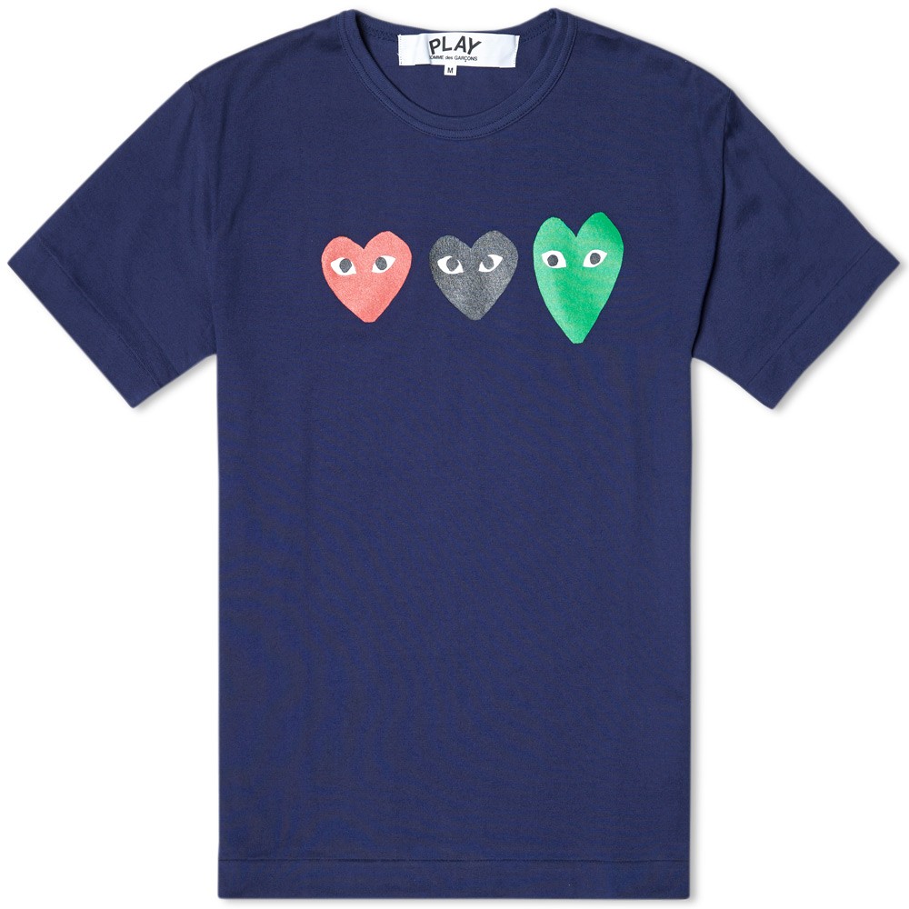 Comme des garcons 2025 3 hearts xxl