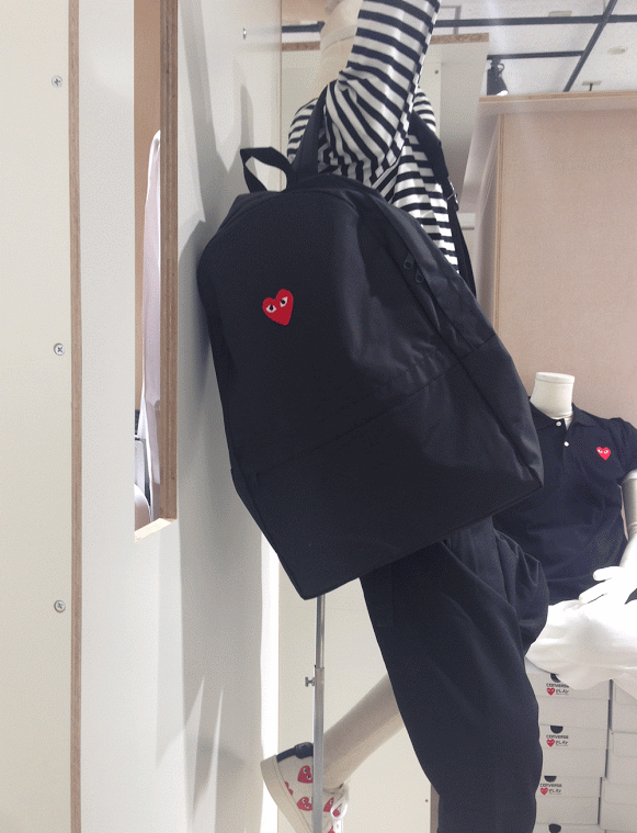 Play-Red-heart-Backpack