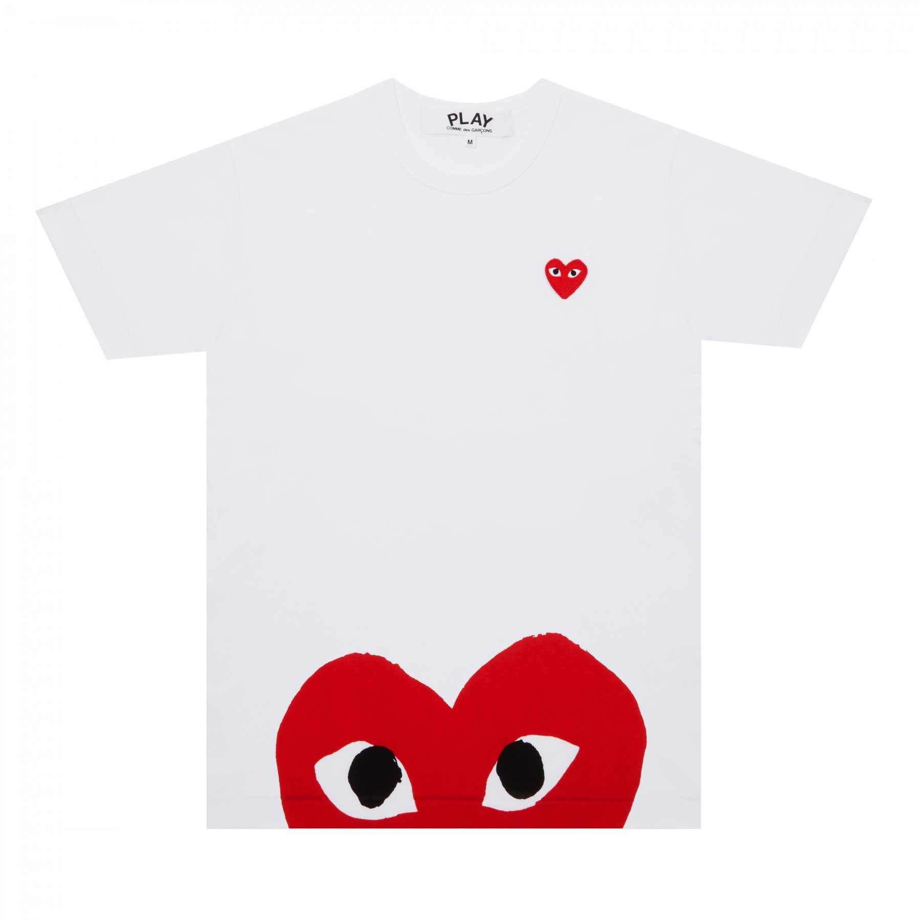 プレイコムデギャルソン commedesgarcons ハート Tシャツ XL