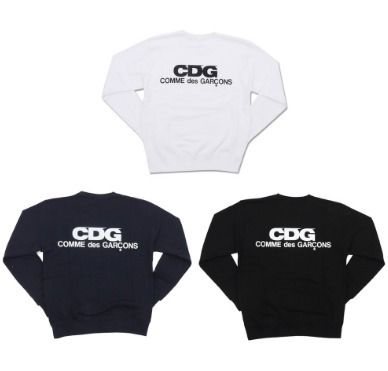 CDG ロゴ・スエット（スウェット）