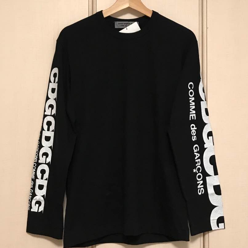 COMME des GARCONS - GOOD DESIGN SHOP 中古 袖ロゴ ギャルソン CDG ロゴ ロンT 品質が 品質が