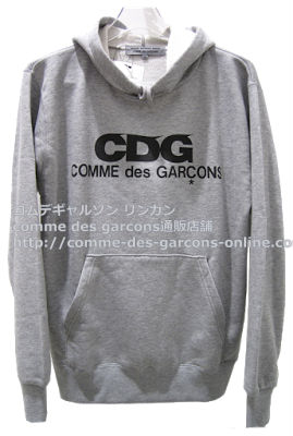 CDG ロゴ・パーカー（フード付スウェット・フーディー）