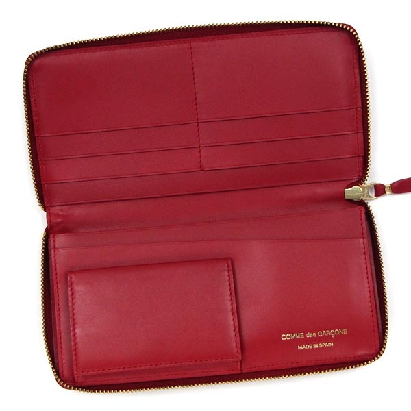 コムデギャルソン ウォレット SA0110 長財布 （赤・レッド）クラシック