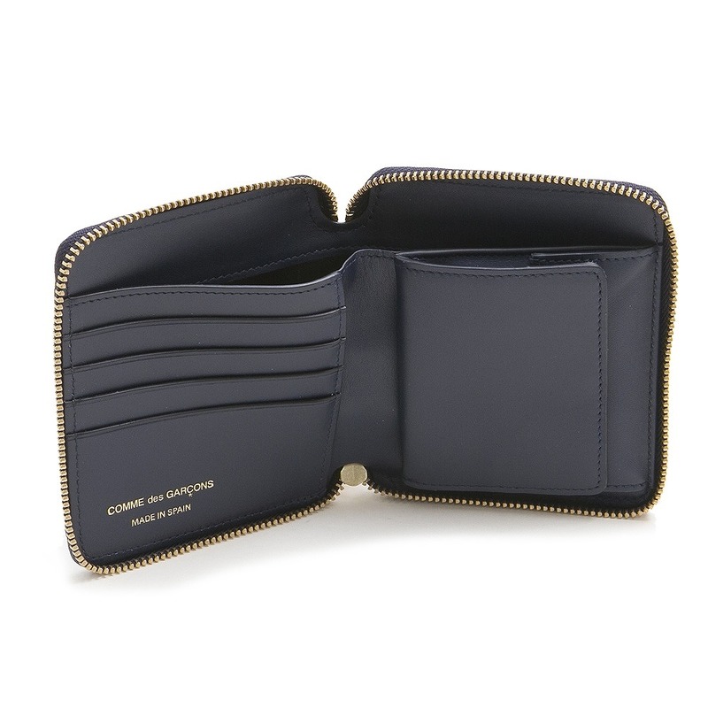 新品 コムデギャルソン ウォレット 財布 SA2100 黒 定番 ブラック-