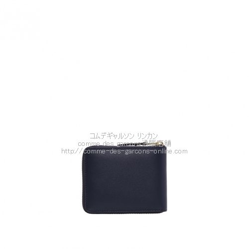 コムデギャルソン クラシックカラー・二つ折り財布（SA7100・ネイビー）