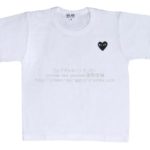 プレイ コムデギャルソンPLAY COMME des GARCONS ハートプリント