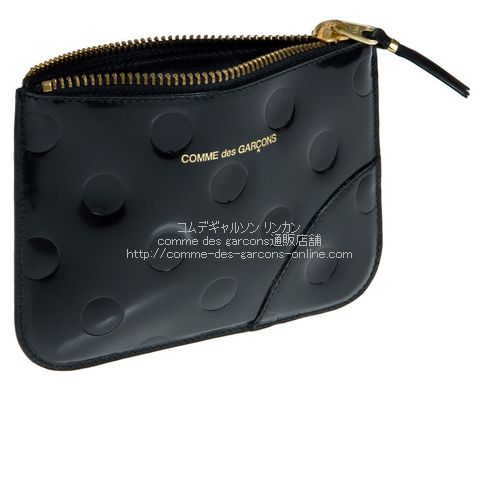 9,306円COMME des GARCNS コムデギャルソン 財布　ポルカドット エンボス