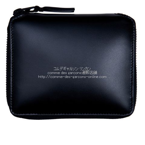 コムデギャルソン 財布 SA2100VB-ベリーブラック-二つ折り財布