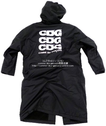 コムデギャルソン CDG コート 正規品 OVER COAT BOA 黑