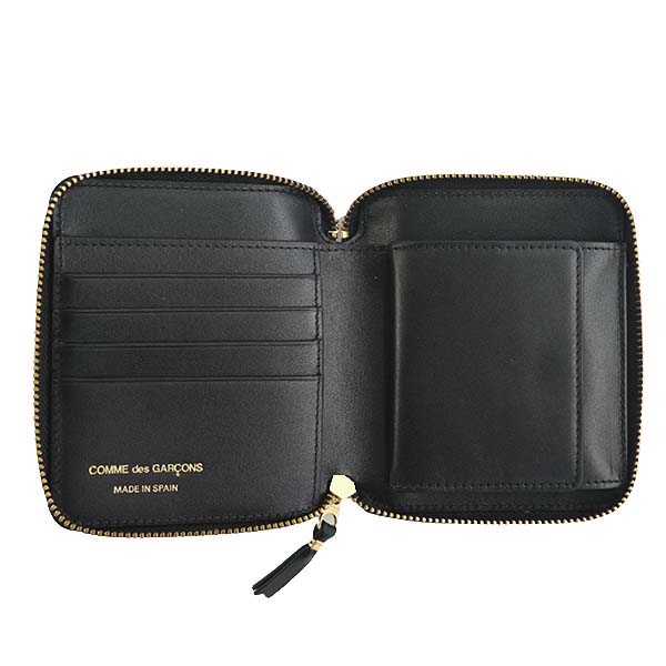 コムデギャルソン black 財布 wallet SA210EA エンボス