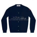 play-little-red-heart-wool-cardigan-navy