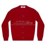 play-little-red-heart-wool-cardigan-red
