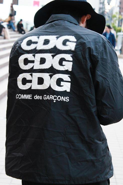 CDG COMME des GARCONSコーチジャケット