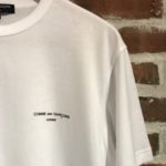 Comme des garcons homme logo outlet tee