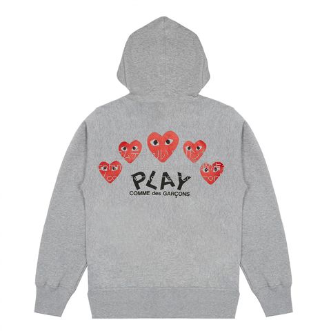 ＴＡＲＯの商品リストPLAY COMME des GARCONS バックハートプリントジップパーカー