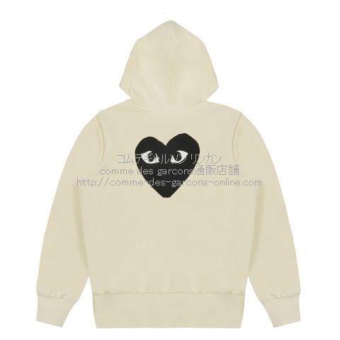 ＴＡＲＯの商品リストPLAY COMME des GARCONS バックハートプリントジップパーカー