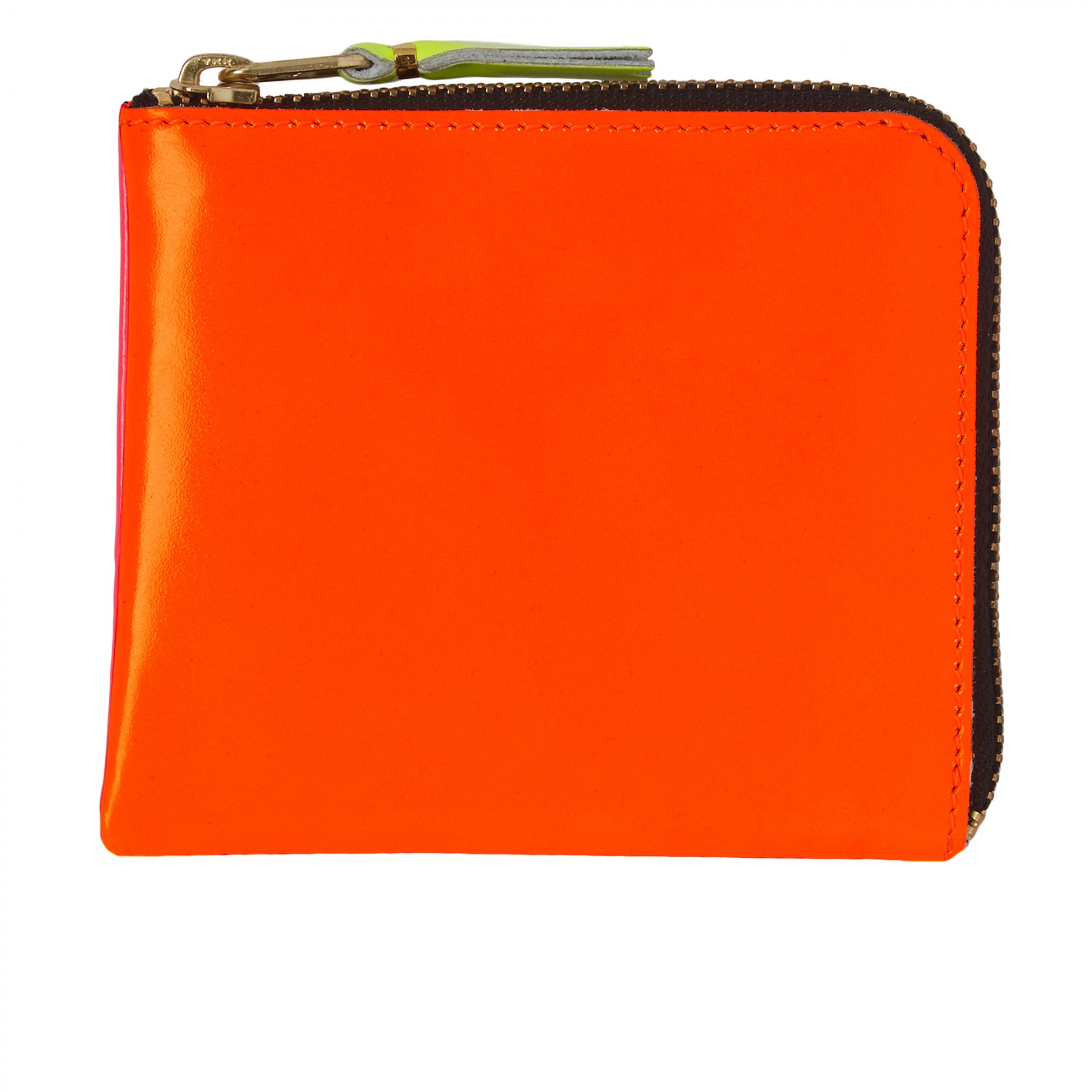 コムデギャルソン ウォレット SA3100SF ミニ財布 Super Fluo（ライトオレンジ・ピンク）