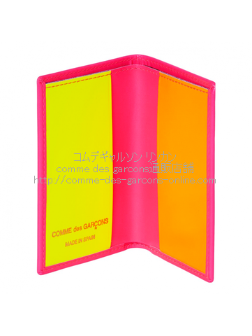 cdg-wallet-sa6400sf-superfluo-pink