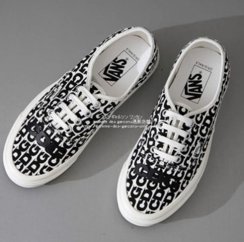 コムデギャルソンCDG限定 VANS（バンズ) VAULT AUTHENTIC スニーカー コムデギャルソン限定コラボ