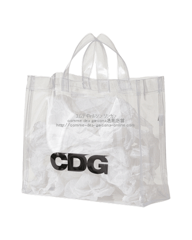 CDG クリアバック　クリアバッグ