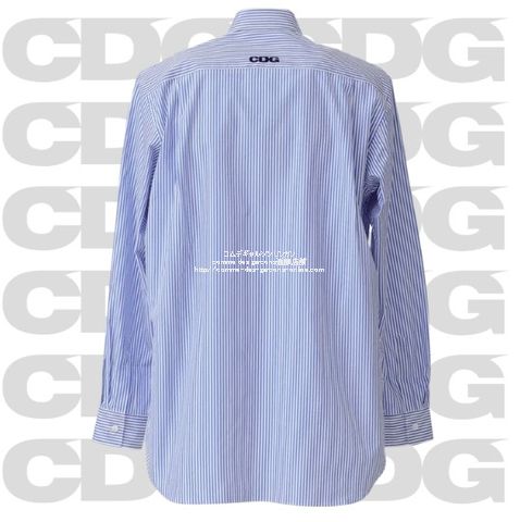 正規品【一部汚れ】COMME des GARCONS SHIRT ストライプ柄