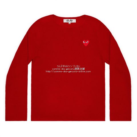 肩幅46cmプレイ　コムデギャルソン　play comme des garcons ニット