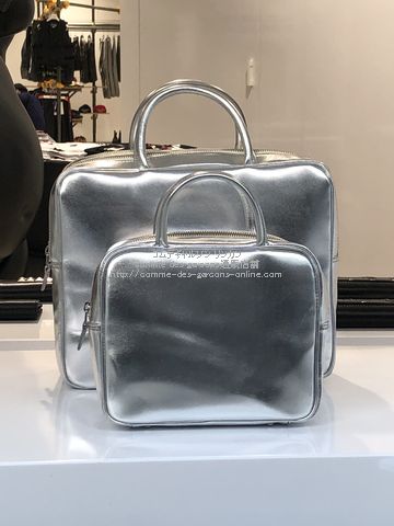 COMME des GARCONS / コムデギャルソン | ヴィンテージ フラワーエンボス加工 レザー メタリックモチーフ ベルト | 78 | ブラック/シルバー | レディース