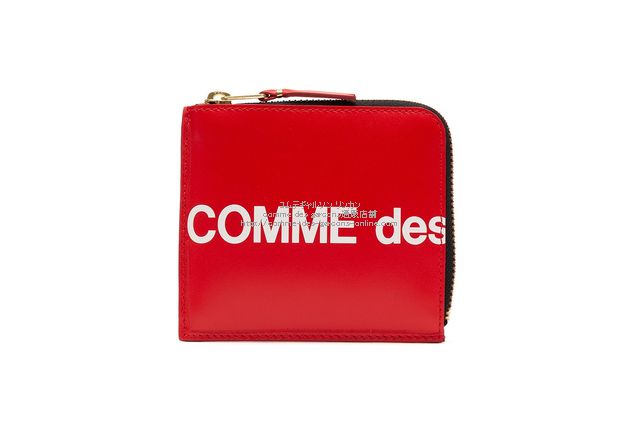 COMME des GARCONS 財布・コインケース - 赤(総柄)