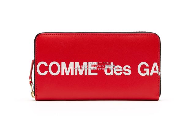 コムデギャルソン長財布 Huge Logo Sa0111hl 赤 大容量タイプ コムデギャルソン リンカン Comme Des Garcons通販店舗