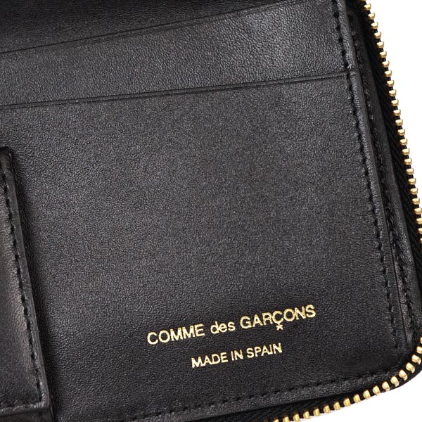 コムデギャルソン ウォレット SA0110EL 長財布（黒・ブラック）エンボス柄