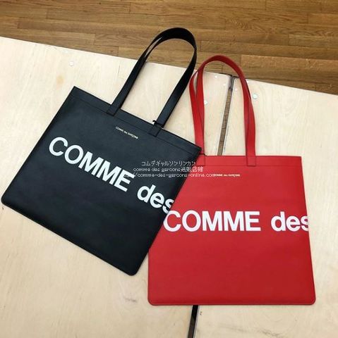 COMME des GARCONS  ロゴ トートバッグ