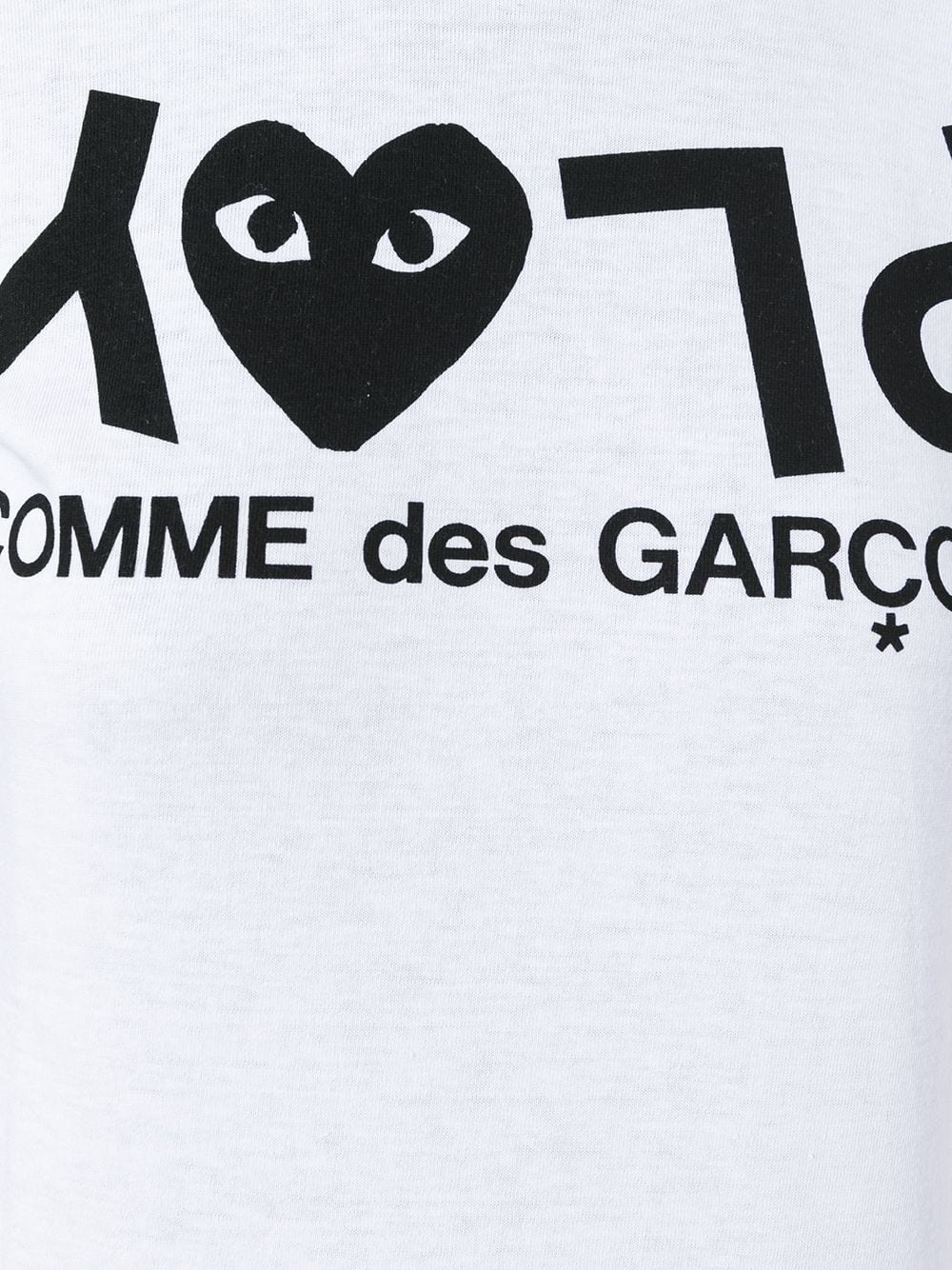カテゴリ COMME des GARCONS - コムデギャルソンCOMME des GARCONSプレイハートロゴ半袖Tシャツの通販 by