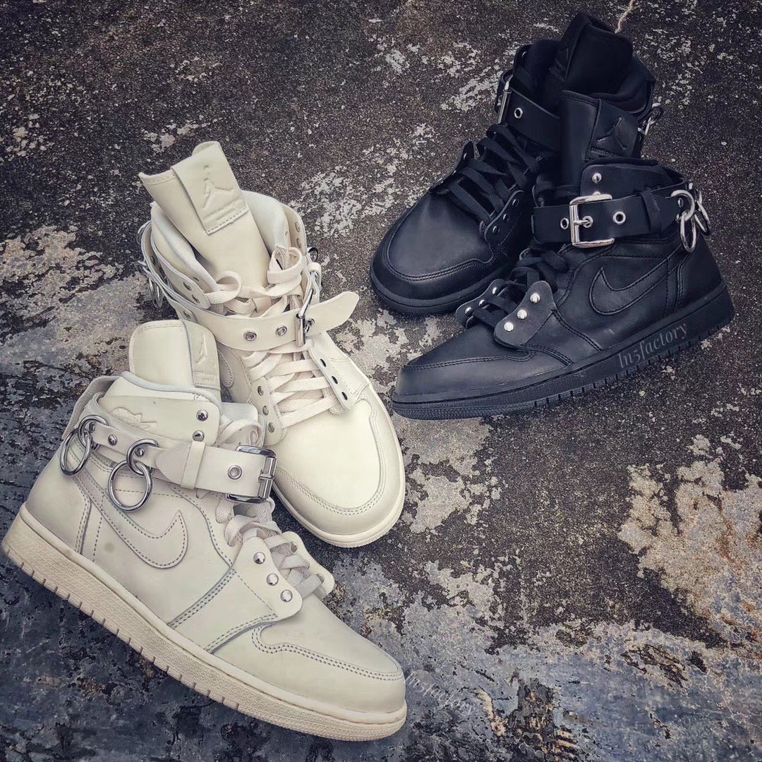 Nike comme des garcons air jordan 1