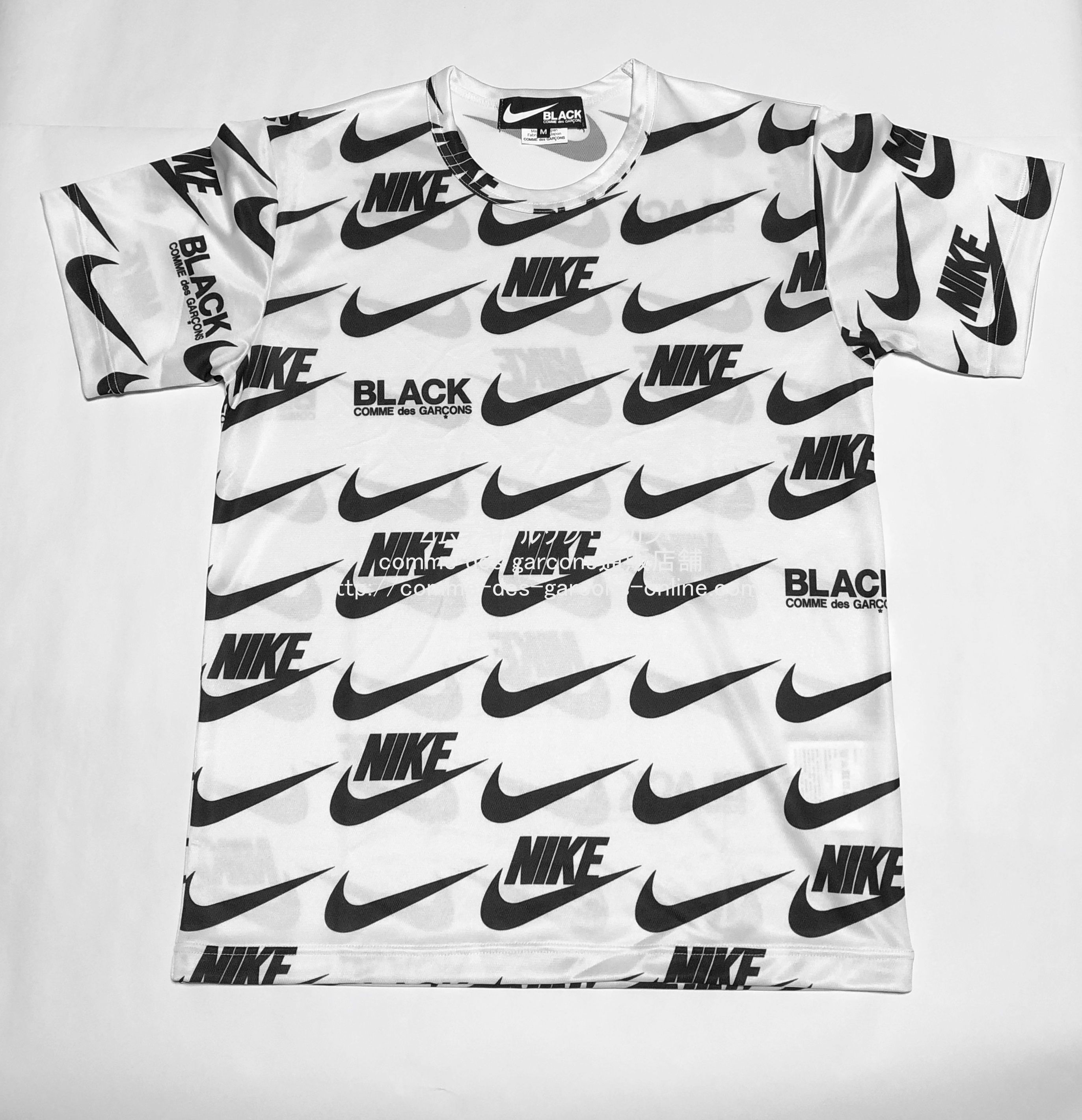 BLACK COMME des GARCONS × NIKE コラボ Tシャツ