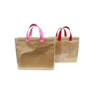 Comme des garcons tote bag clearance plastic