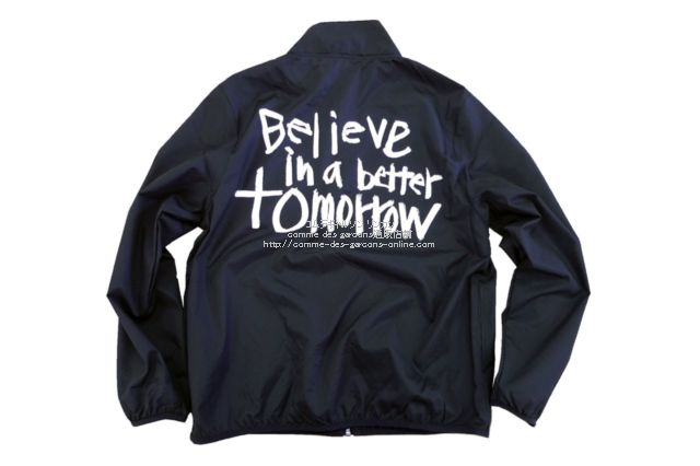 コムデギャルソン コーチジャケット EMERGENCY Special-Believe in a better tomorrow-