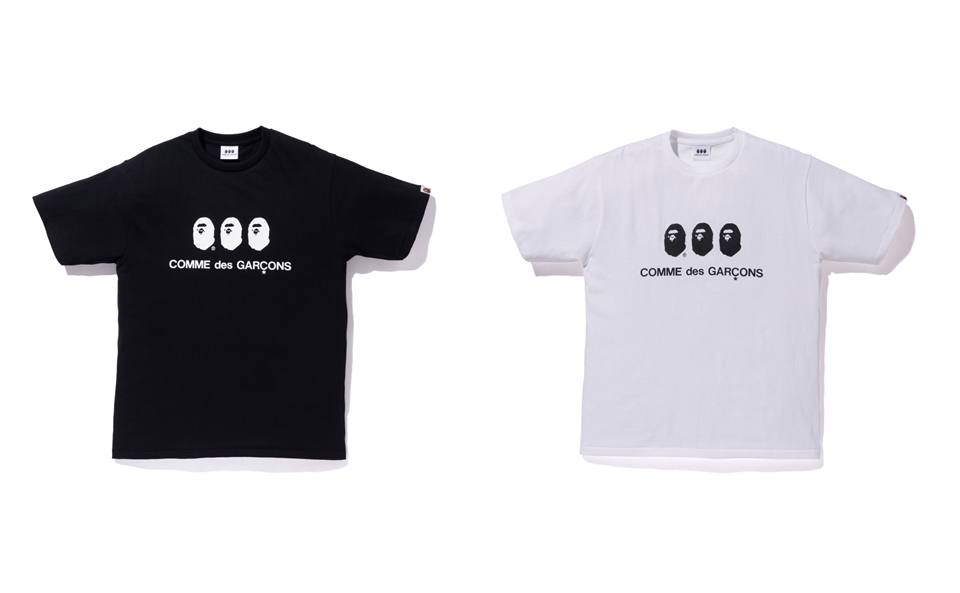 袖丈半袖Mサイズ★CDG OSAKA × BAPE Tシャツ★コムデギャルソン エイプ