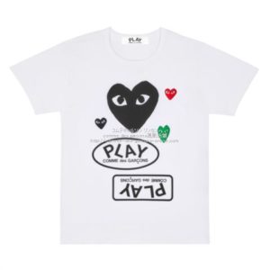 縦長ハート-プレイ・コムデギャルソン（Play Comme des Garcons