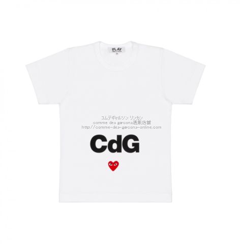 プレイ コムデギャルソン × CDG限定Tシャツ-Play × CDG 