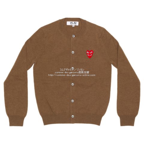 入れて発送しますPLAY COMME des GARCONS カーディガン