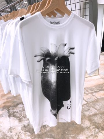 袖丈15新品Comme Des Garcons Homme 観覧車転写TシャツM2005