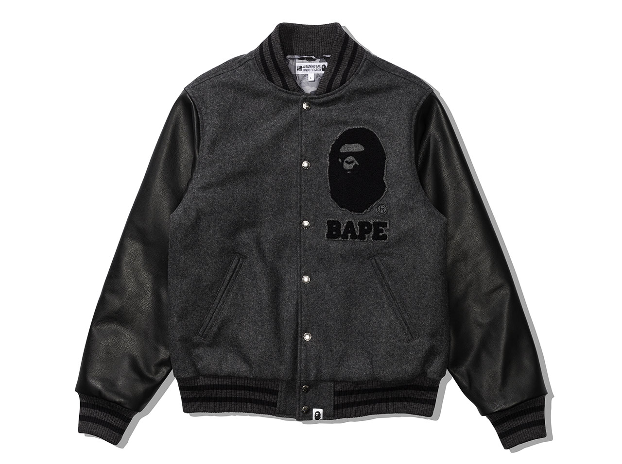 BAPE X UNDFTD VARSITY JACKET undefeated - スタジャン