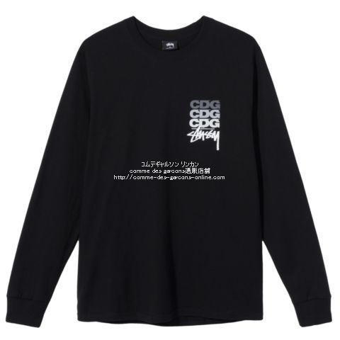 CDG✖️STUSSY  Tシャツ