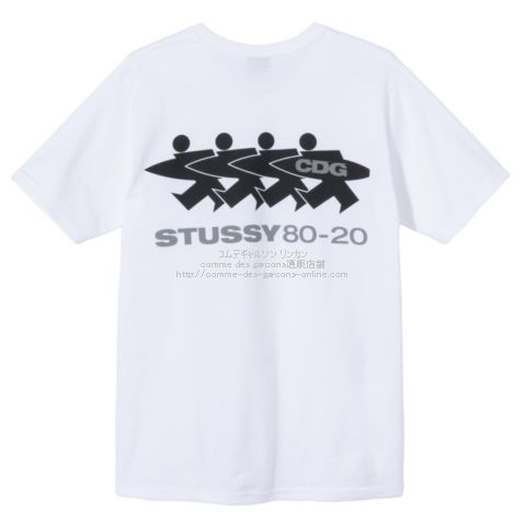 CDG STUSSY コラボレーション Tシャツ コムデギャルソン ステューシーSTUSSY