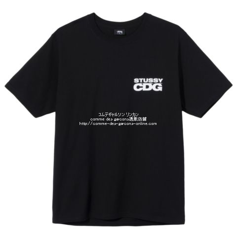 ステューシー×コムデギャルソンCDG限定Tシャツ-STÜSSY40周年記念-