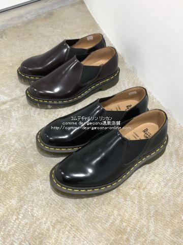 コムコム定番ドクターマーチン-スリッポン-DR. MARTENS-